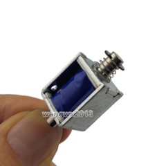 1pcs DC8-12V Miniature Push Pull Type Electromagnet Solenoid Magnet Plug