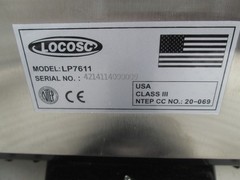 B & B LP7611-18 LOCOSC HD Bench Scale Stainless Steel Top Pan 18in X 24in 500lb
