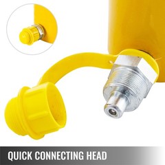 VEVOR 60 Ton 50mm / 4in Stroke Hollow Plunger Hydraulic Cylinder Jack