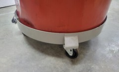 Exxon NUTO H46 ISO 55 Gallon Hydraulic Oil Drum VG 46 Drum Dolly, Pump, Level