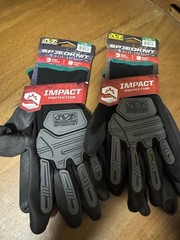 LOT OF 2 Mechanix Wear S5CD-05-540 Speedknit Gloves Impact Size L/XL X LARGE