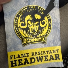 OccuNomix SFR320 Flame Resistant Hinged Balaclava, One Size Fits Most, Black