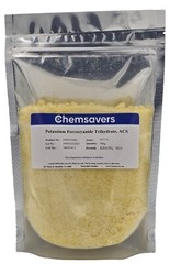 Potassium Ferrocyanide Trihydrate, ACS, 98.5+%, 500g
