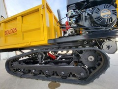 CD25 Mini Dumper Loader Crawler Hydraulic Dump 13.5 HP Gasoline Engine