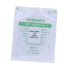 5 Pack Dental Orthodontic Invisible Super Elastic Niti Arch Wire 014 Upper Round