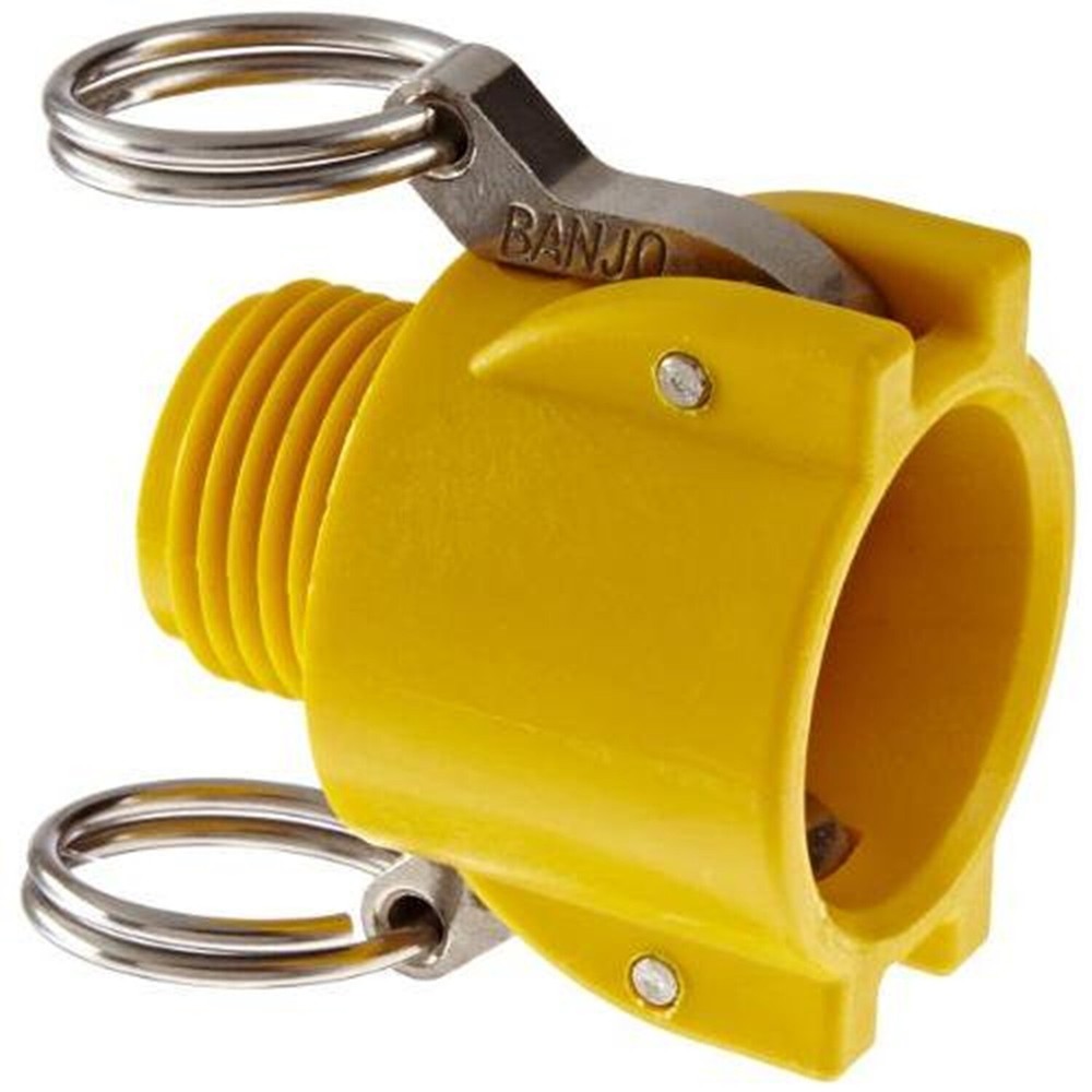 Banjo Garden Hose Cam Lever Coupling 3/4″ Coupler X 3/4″ Male GHT – GHMT075B