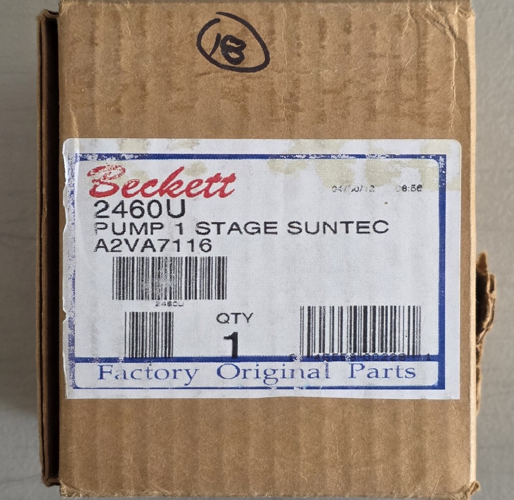 Beckett 2460U 4-1/2 in. x 4-1/4 in. x 5-1/4 in. Oil Burner Pump