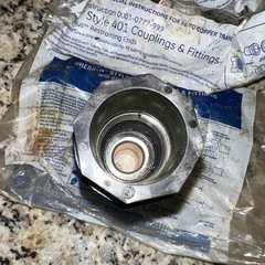 DRESSER PA Compression Coupling 1.375 X 1.125 PE Polyethylene to Copper Gas Pipe