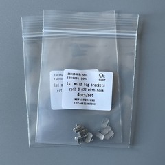 20Sets Dental Orthodontic 1st Molar Wide Big Brackets Roth 022 With hooks
