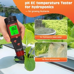 Digital pH Tester for Water, Meter Hydroponic TDS EC…