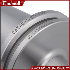 Findmall CAT40 1/8 Inch Shrink Fit End Mill Holder G2.5 Balanced 25000 RPM