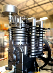 T39 Piston Compressor Pump from Chicago Pneumatic and Belair, 5-7.5hp