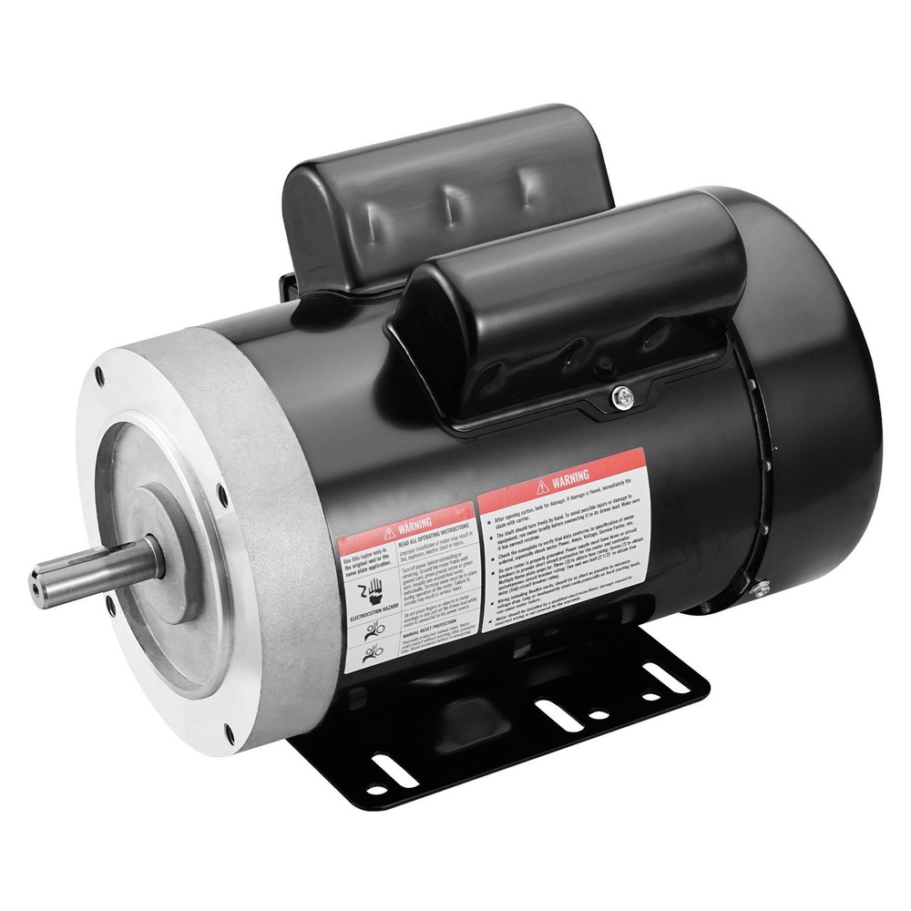 1.5HP Electric Motor 1725 rpm, AC 115V/ 230V, 56C Frame, Air Compressor Motor