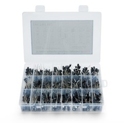 36 Values 1000 Pcs Aluminum Electrolytic Capacitor Assortment Kit 10V To 50V