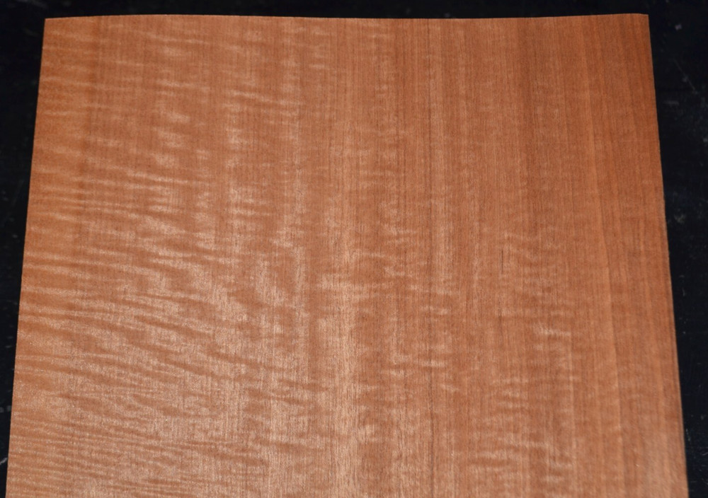 Makore Raw Wood Veneer Sheet 11.5 x 43 inches 1/42nd thick 35137-01