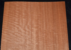Makore Raw Wood Veneer Sheet 11.5 x 43 inches 1/42nd thick 35137-01