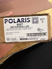 BOX OF 4 POLARIS LUGS # 600T