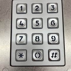 EOZ Industrial Metal Keypad S.12150.141 Rugged Security Access Control 12-Key