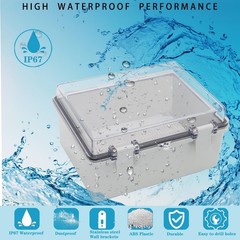 Outdoor Waterproof Electrical Box Junction Box Weatherproof IP67 ABS Plastic ..