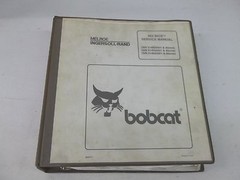 Bobcat 863 BICS Skid Steer Loader Service Manual & Manual Revisions 6900771