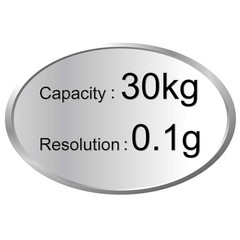 Industrial Counting Scale Gram Scales for Parts and Coins 66lb/0.00022lb-30kg…
