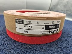 (QTY 10) VSM 284590: 3″ x 13″ Ceramic Abrasive Belt 120 Grit, XK870X Series