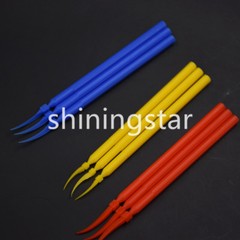 100 Pcs Dental Disposable Plastic Wedge Long Handle Large/Medium/Small