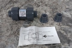 Hayward TC10050ST 12 Pk 1/2 In FNPT x Socket Connection 6 GPM Check Valve