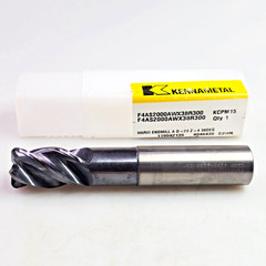 Kennametal 20mm x 20 x 30 x 115 R3 Carbide End Mill F4AS2000AWX38R300 0.7874″