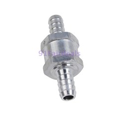 1pcs 10mm 3/8″ Fuel Line Non-Return One Way Air Fuel Oil Check Valve Diesel Gas