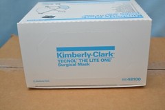 Kimberly Clark Tecnol Lite one Surgical Mask 48100 – 6 Boxes of 50! 300! (A0815)