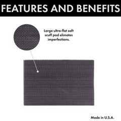 Motor Guard BBS-1, Backer Block, Soft, Automotive Sanding Block 1 Peice