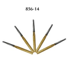 10-100PCS Dental Super Crown & Bridge Carbide Burs FG 856-014, FG Shank BOMAOER