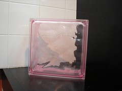 Acrylic Glass Blocks – 6″L x 6″W x 3″H (BOX OF 4 BLOCKS) View Selection