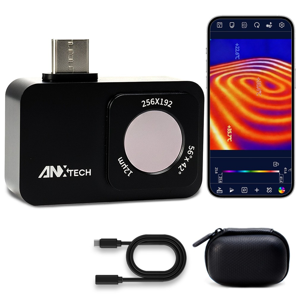 ANXTECH Thermal Camera for Android 512×384 Super IR Resolution Infrared Camera