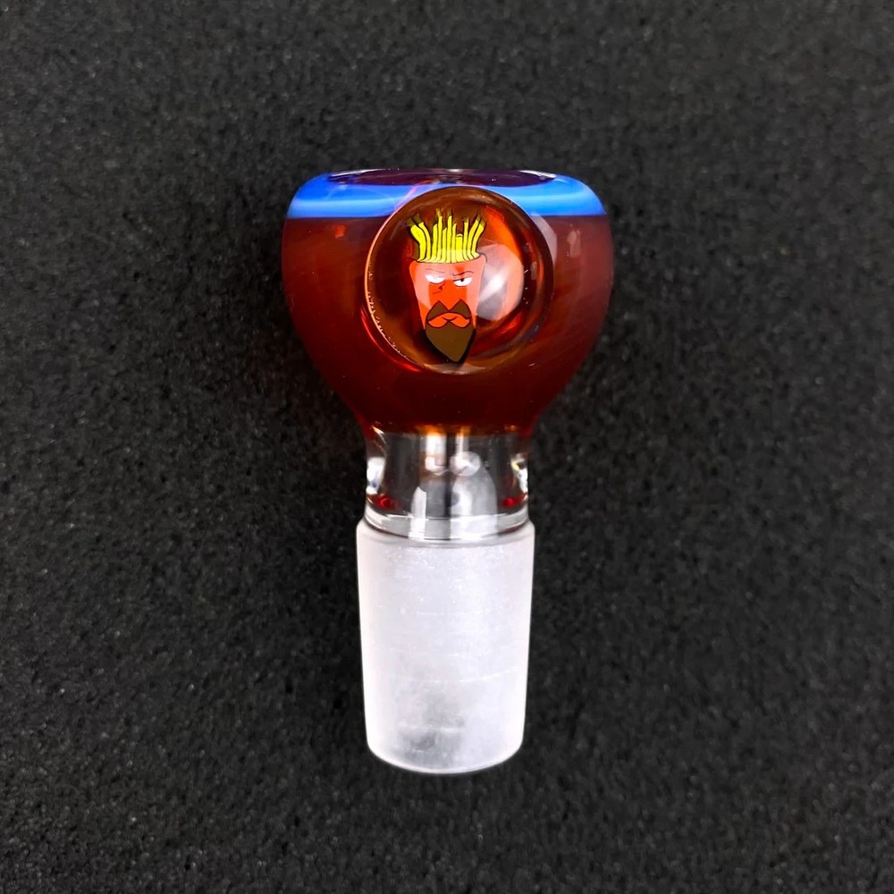 18mm Single Hole Bowl Slide – Aqua Teen Hunger Force Frylock