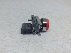 Telemecanique ZBE-102 Red Momentary Push Button Assembly ZBE102 ZBE