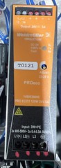 NOS Surplus Weidmuller 1469530000 Pro ECO3 120W 24V 5A DIN-Rail Power Supply