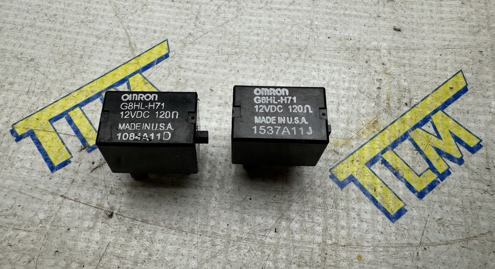 Honda Acura 12VDC G8HL-H71 Relay Black Omron Set OEM