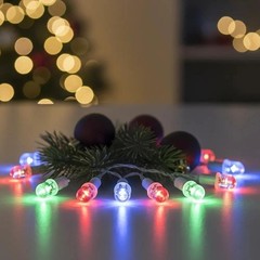 100PCS 10mm RGB Flashing Diodes, F10 Red Green Blue Clear Round Head Lights (…