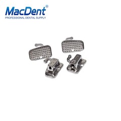 200Pcs MacDent Dental Orthodontic Buccal Tubes 1st Molar MBT ROTH 022 Monoblock
