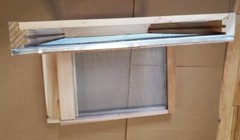 2 Cedar Bee Hive Screened Bottom Boards and 2 Inner covers–Langstroth 8 Frame