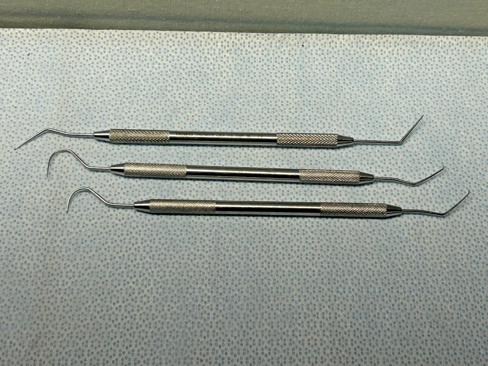 (3X) PREMIER DENTAL 1003523 (2) 1003844 (1) CAVITY FINDER & EXPLORER PROB PICK