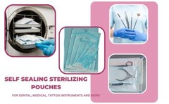 Self Seal Sterilization Pouches – Autoclave Sterilizer Bags 10 X 16 Tattoo