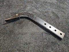 Box Blade 20-inch Ripper Shank 4 Hole Box Scraper Shank, Black