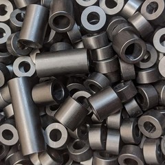Aluminum Spacer Black 5/8″ OD x 1/4″ ID x Choose Your Length, Round Spacer Un…
