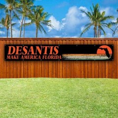 DESANTIS 2024 XXL Banner Advertising Vinyl Flag Sign Many Sizes LARGE SIZE ELECT