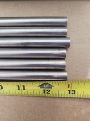 (Tag C80) 7/16″ Dia Titanium Rods, 12+” Long, 6 Rods, You Get All, Medical Grade