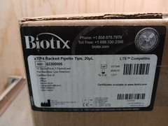 Biotix xTIP4 20uL Sterile Racked Rainin LTS Pipette Tips 63300005 / Case of 4800