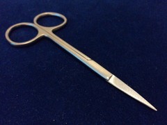 3 DELICATE MINOR MICRO SURGERY SURGICAL IRIS SCISSORS 4″ STRAIGHT OPHTHALMIC